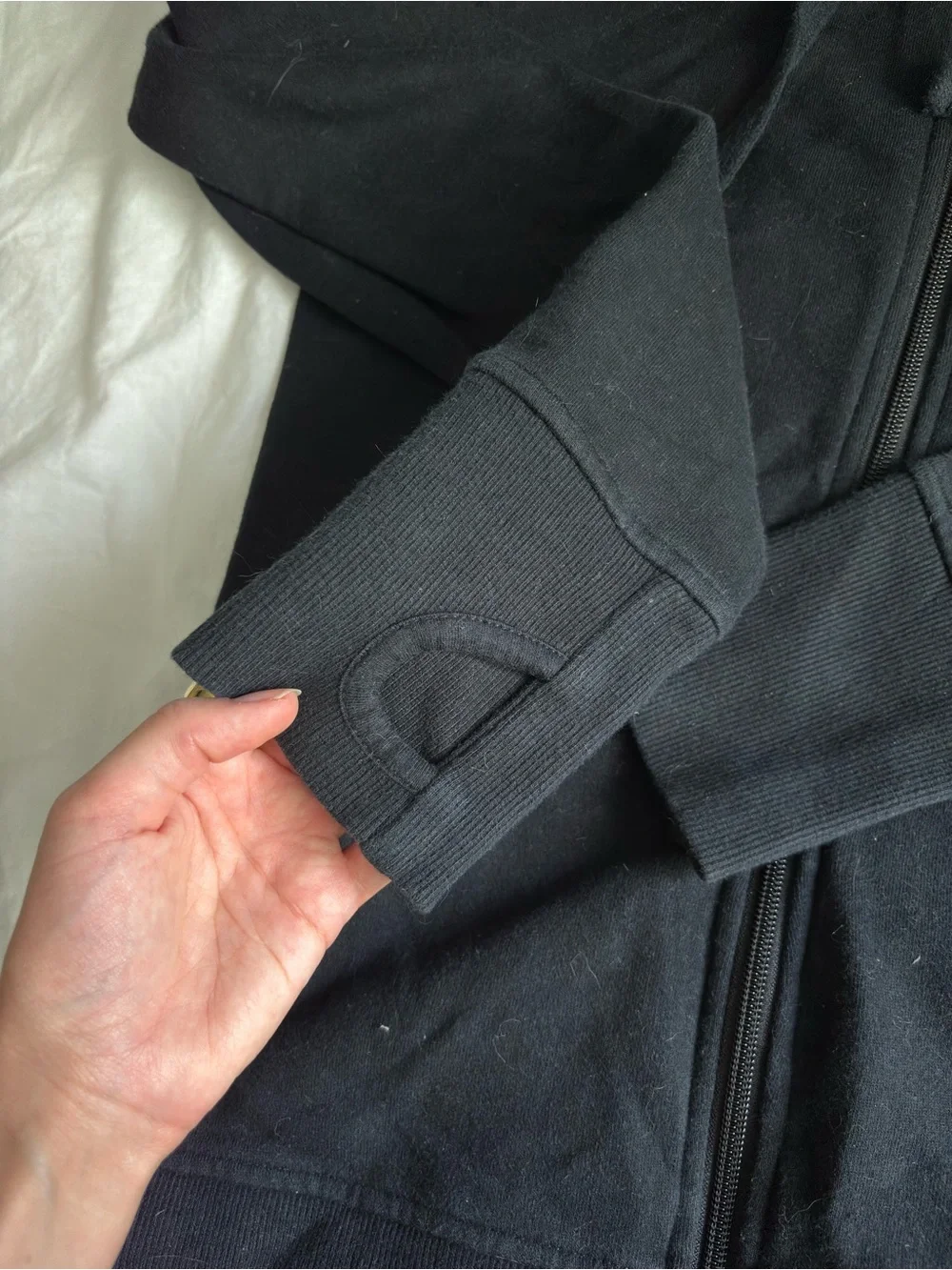 Alo full zip hoodie